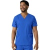 Wink Boundless Unisex V-Neck Scrub Top(Royal)