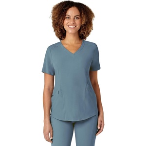 WINK Renew Women’s V-Neck Scrub Top(Elemental Blue)