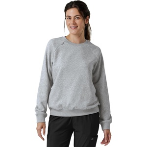 WINK Women’s Women’s Pullover Sweatshirt(Grey Heather)