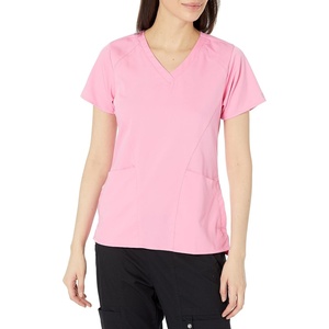 WonderWink Women’s Scrub Top(Pink Blossom)