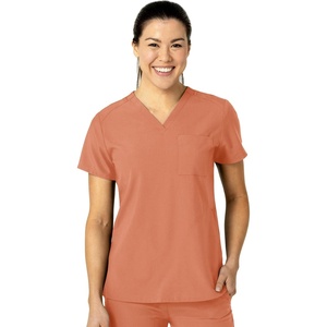 WonderWink Women’s Scrub Top(Terracotta)