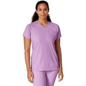 WonderWink Women’s Scrub Top(Violet Tulle)