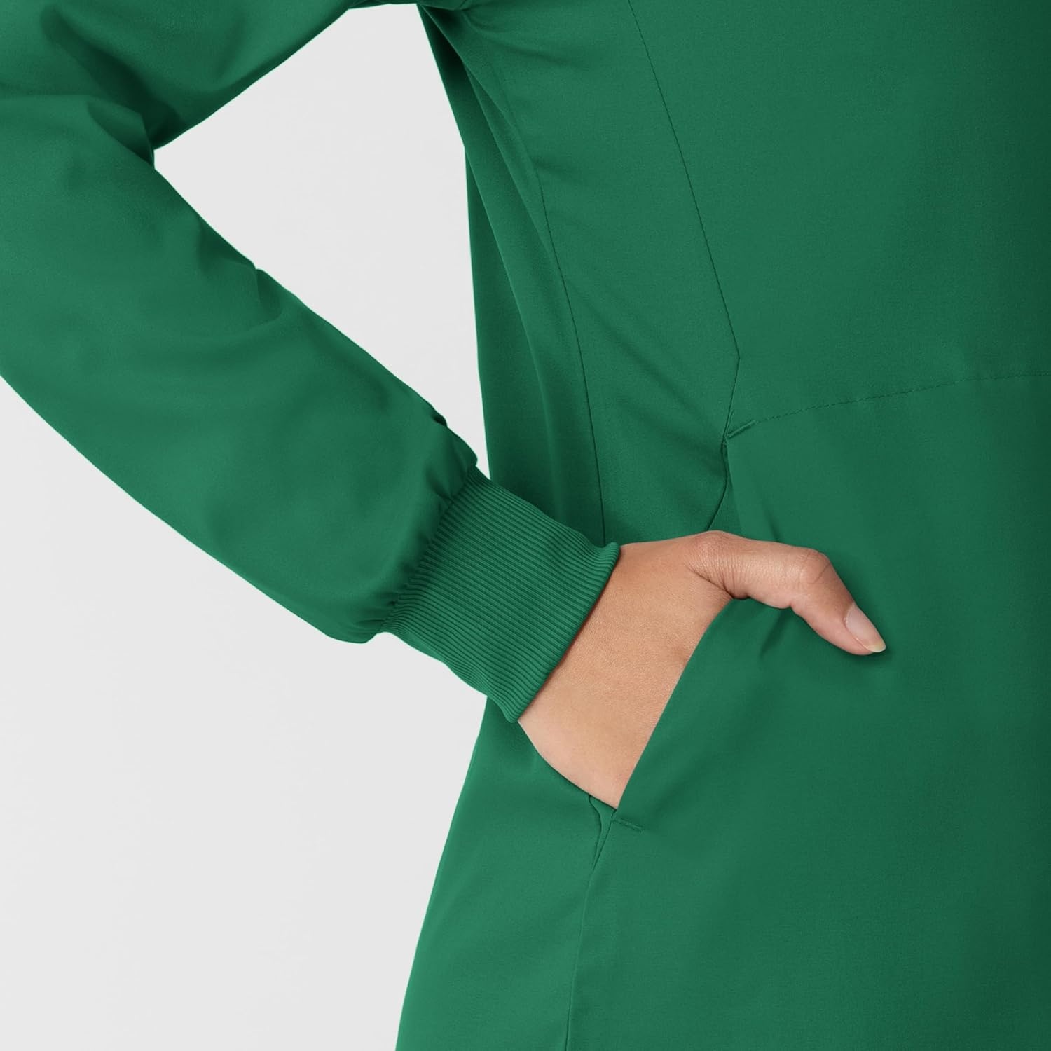 image:imageWINK Boundless Womens Warm Up Scrub JacketHunter