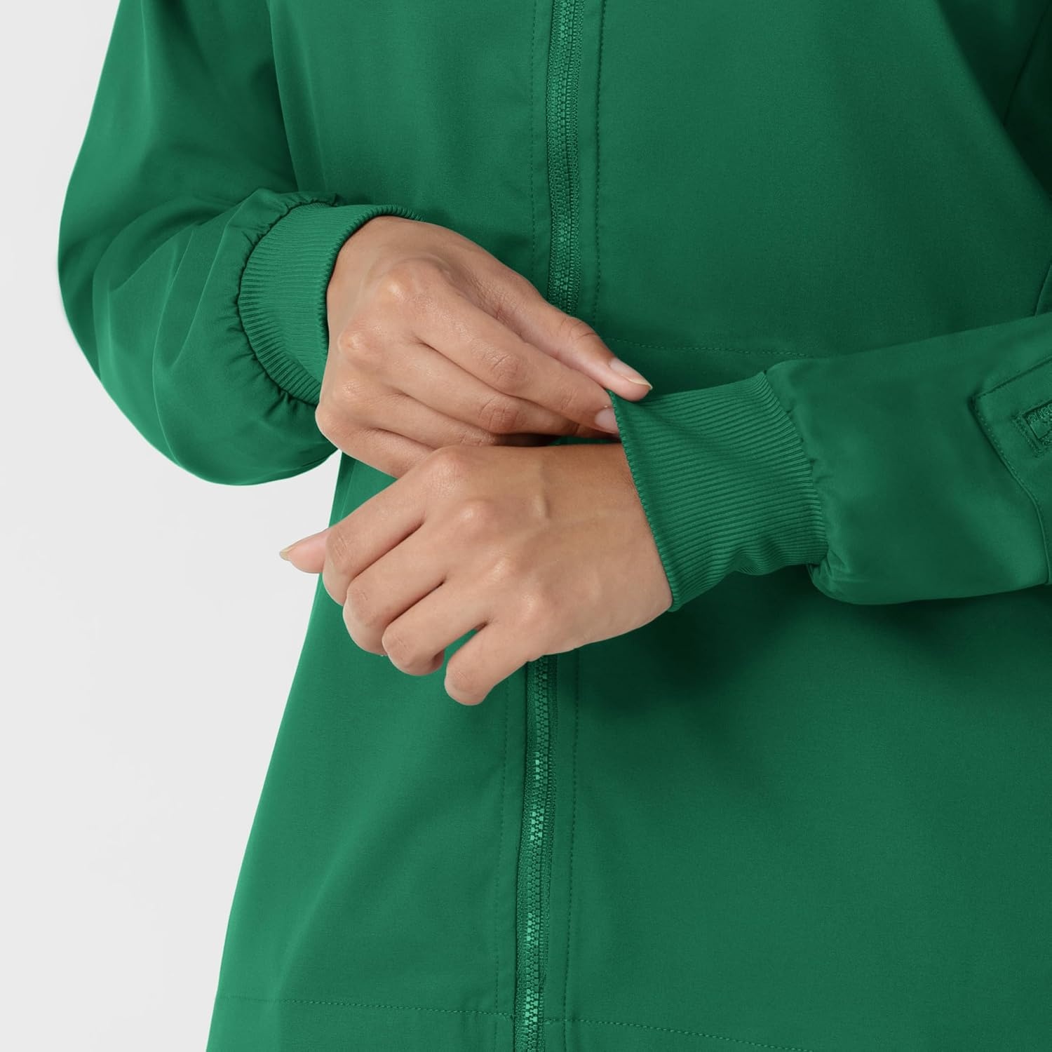 image:imageWINK Boundless Womens Warm Up Scrub JacketHunter