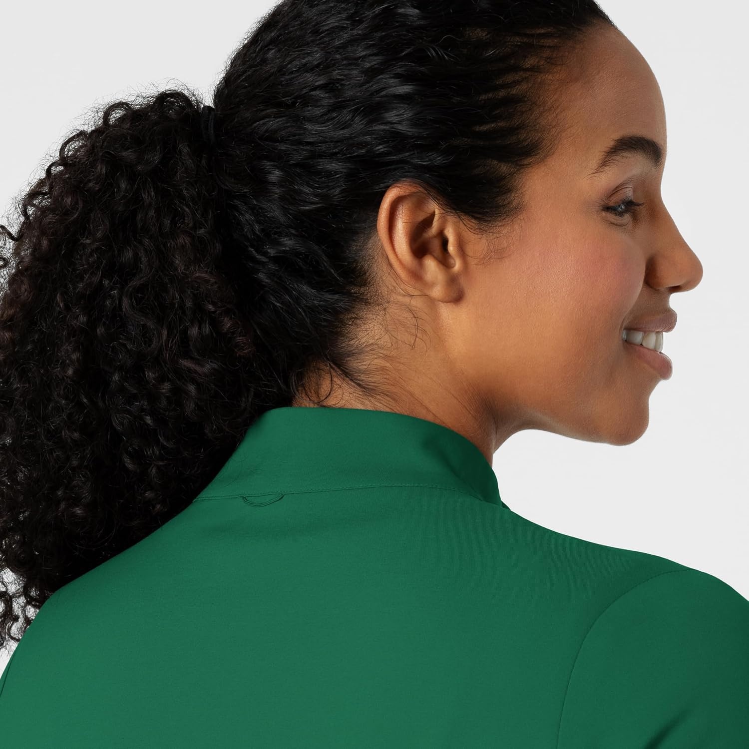 image:imageWINK Boundless Womens Warm Up Scrub JacketHunter