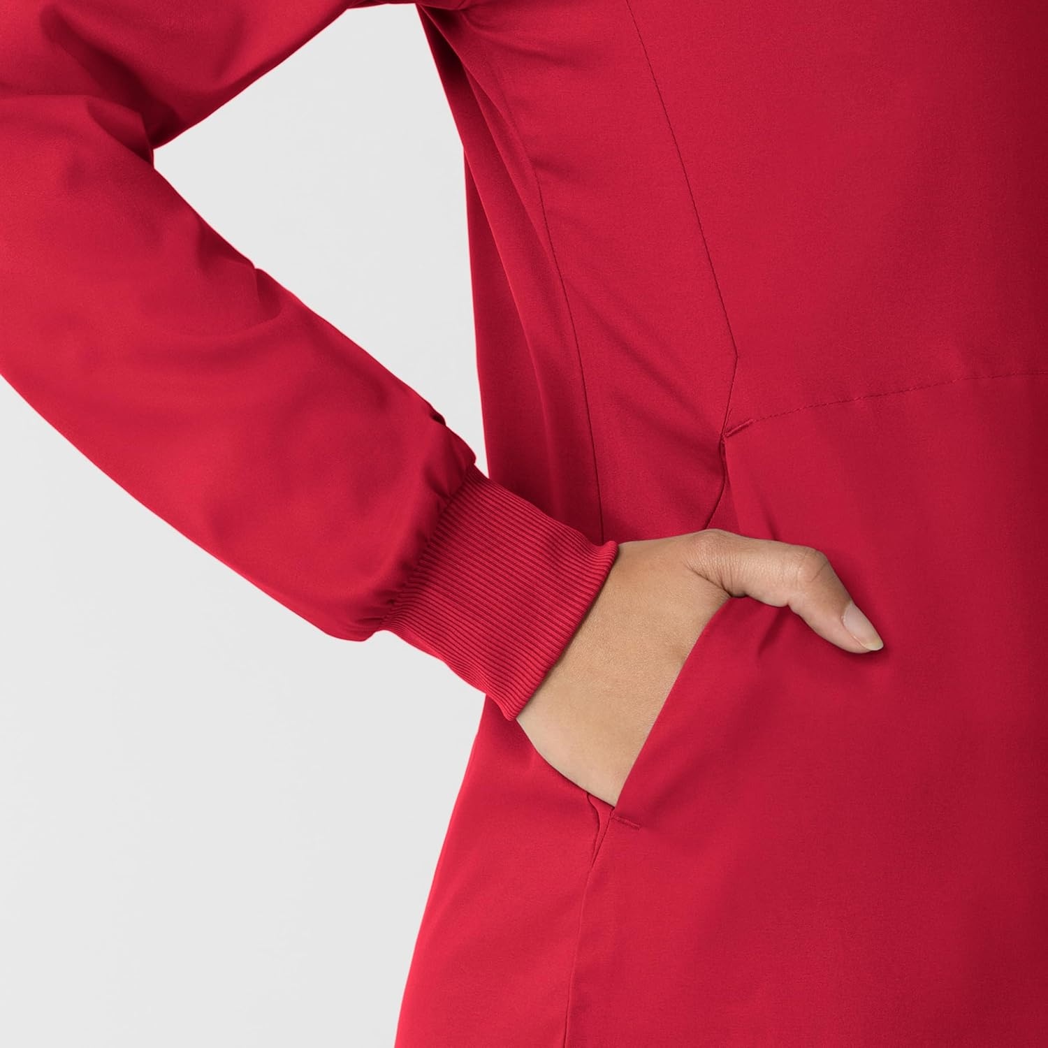 image:imageWINK Boundless Womens Warm Up Scrub JacketRed