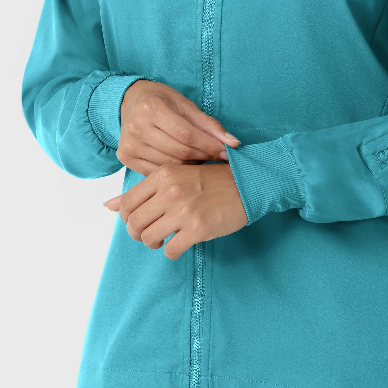 image:imageWINK Boundless Womens Warm Up Scrub JacketTeal