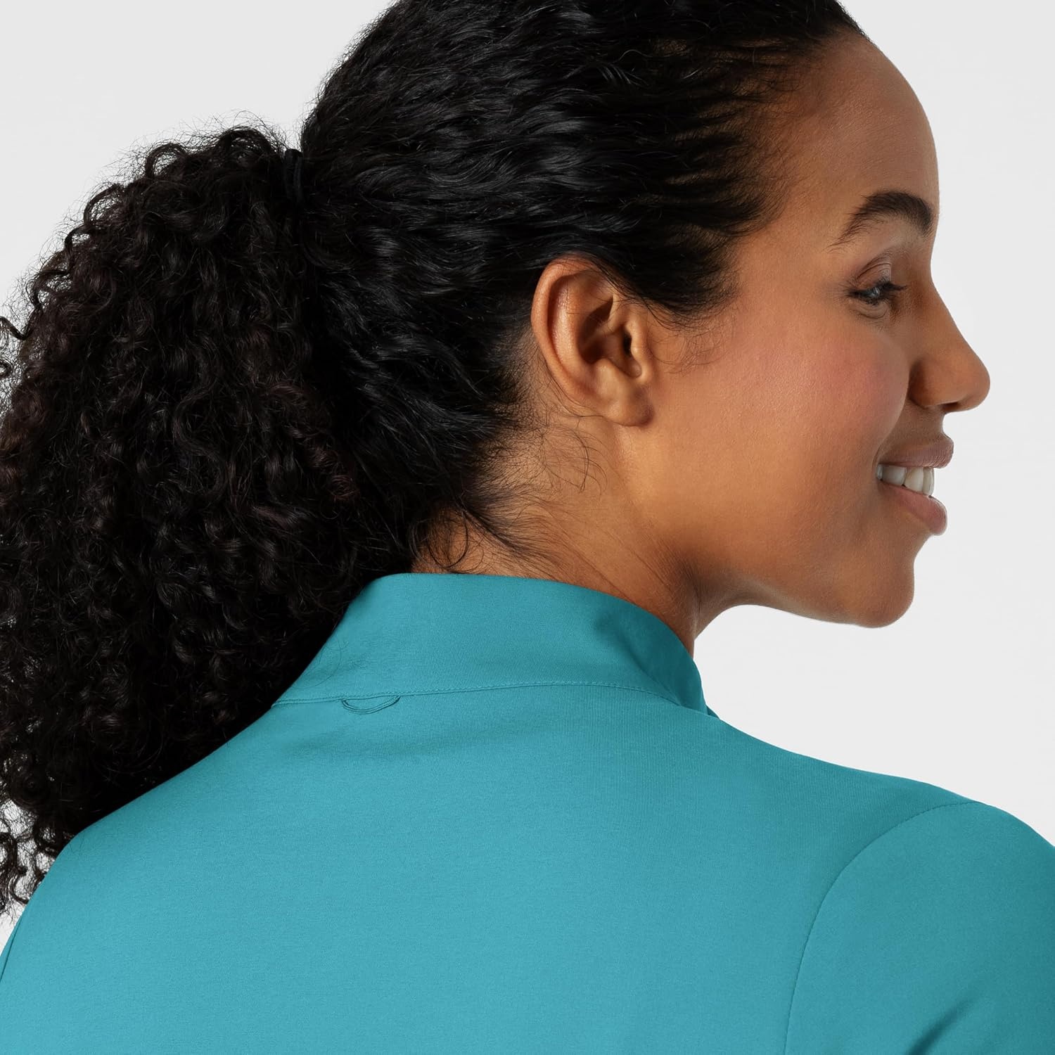 image:imageWINK Boundless Womens Warm Up Scrub JacketTeal