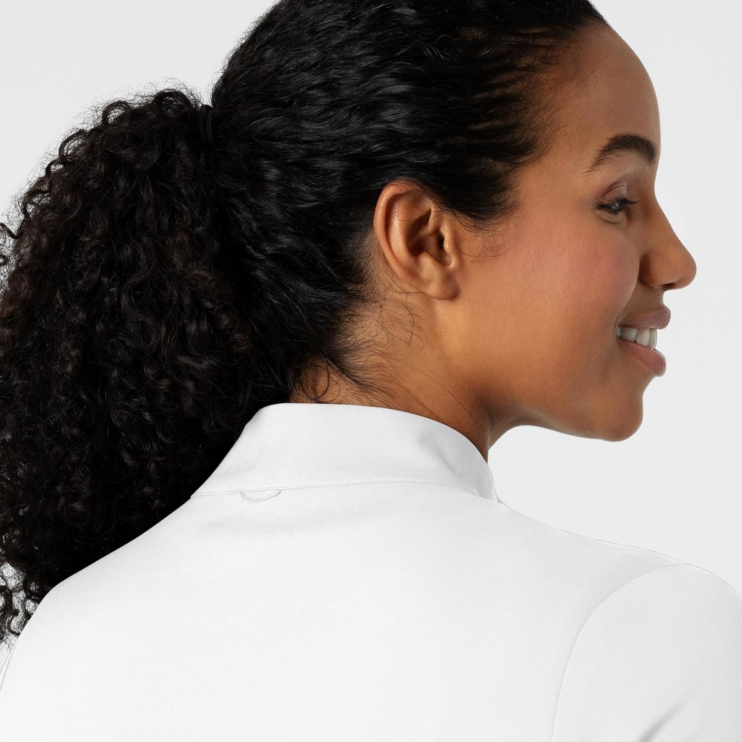 image:imageWINK Boundless Womens Warm Up Scrub JacketWhite