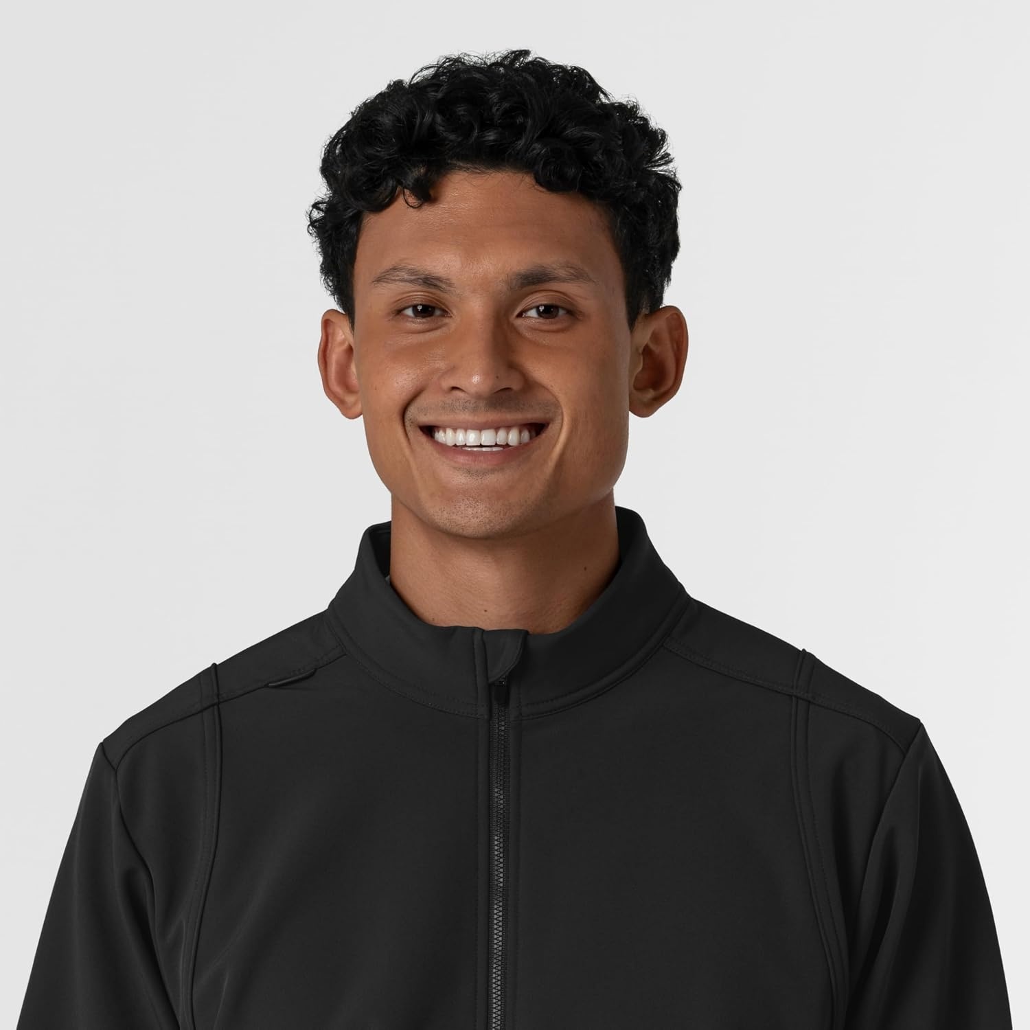 image:imageWINK Mens Mens Soft Shell Scrub JacketBlack