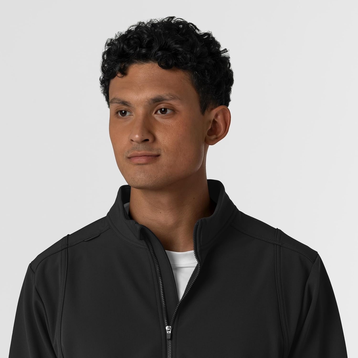 image:imageWINK Mens Mens Soft Shell Scrub JacketBlack