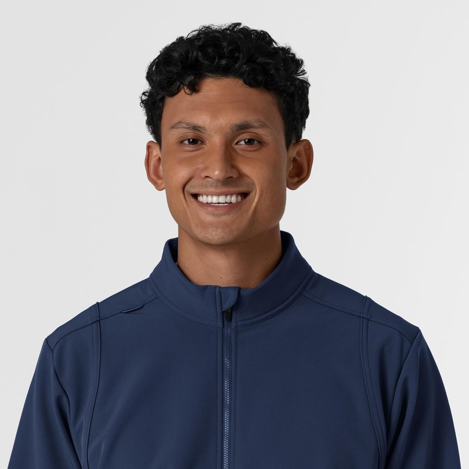 image:imageWINK Mens Mens Soft Shell Scrub JacketNavy