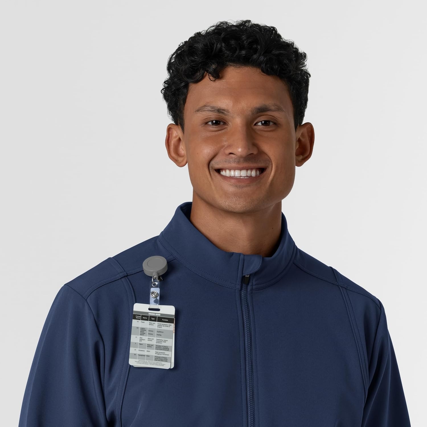 image:imageWINK Mens Mens Soft Shell Scrub JacketNavy