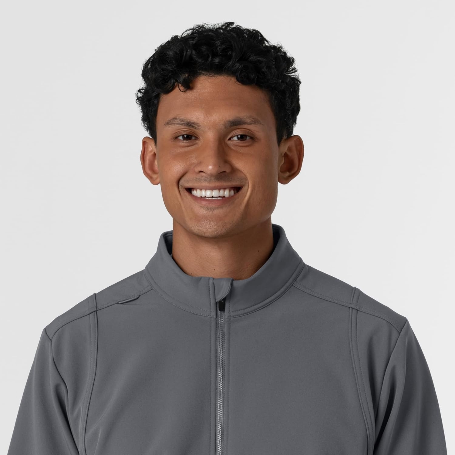 image:imageWINK Mens Mens Soft Shell Scrub JacketPewter