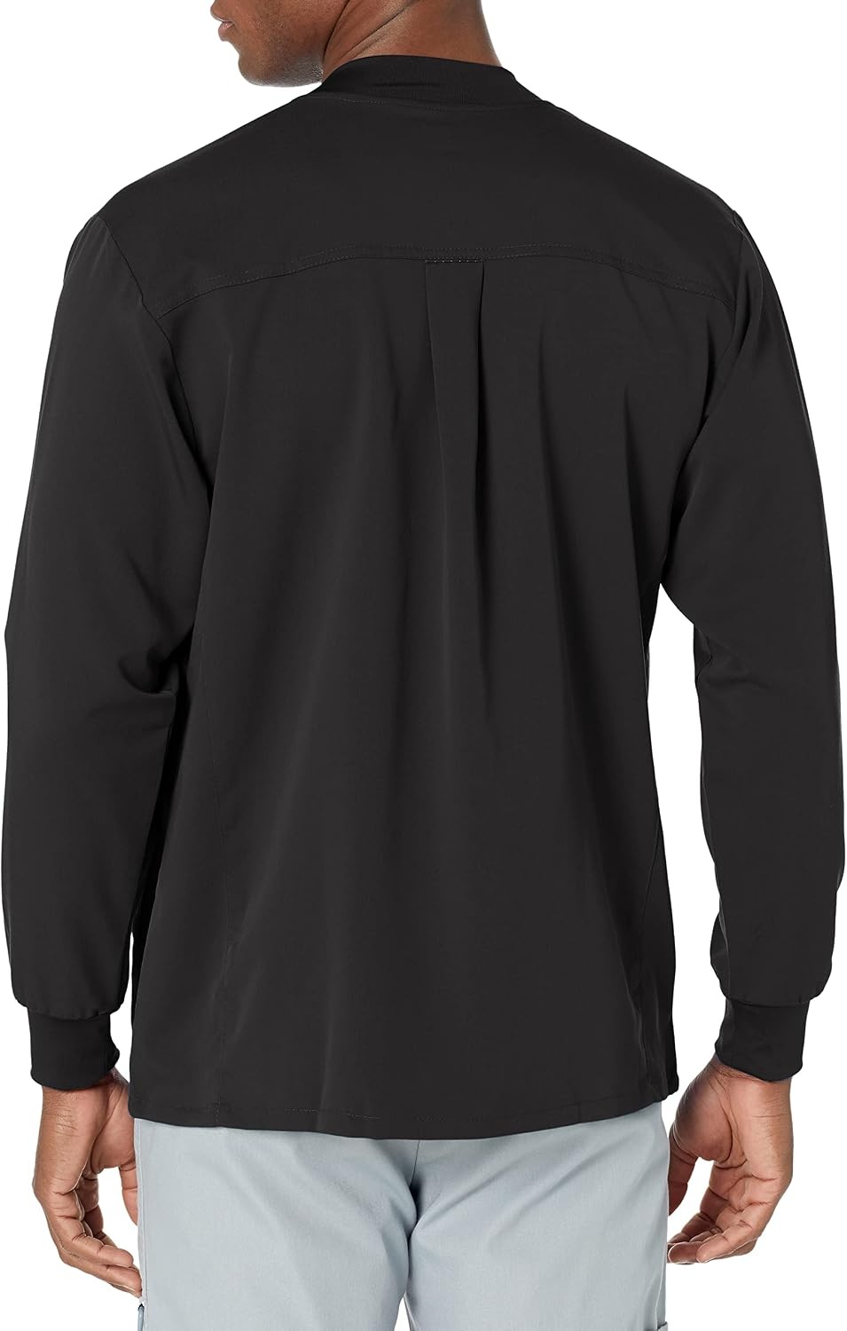 image:imageWINK PRO Mens Snap Front WarmUp JacketBlack