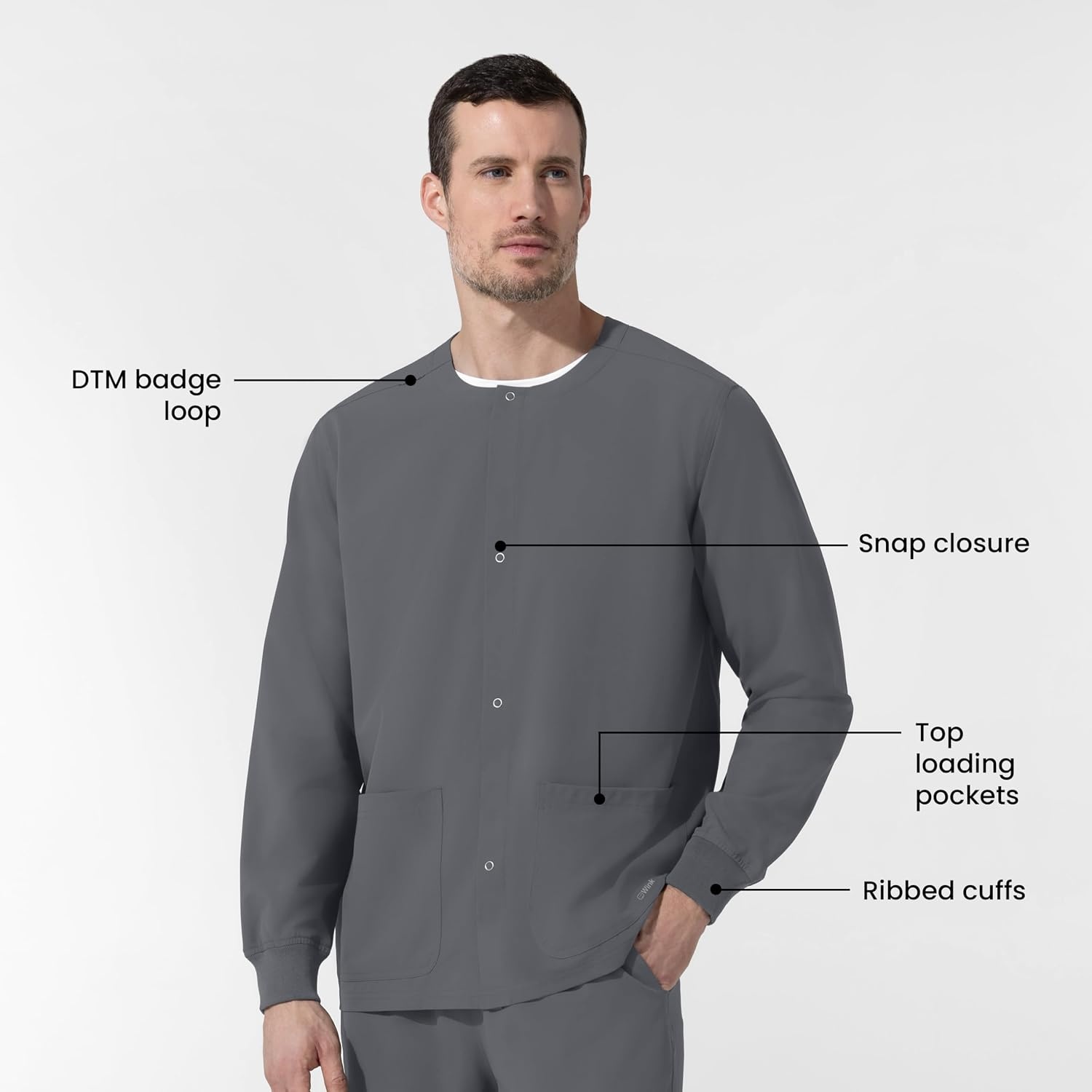 image:imageWINK Unisex JacketPewter