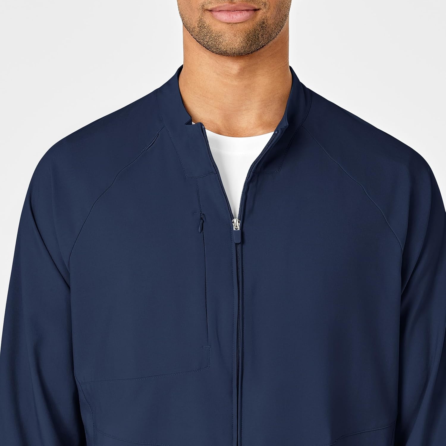 image:imageWINK W123 Mens Zip Front Warm Up JacketNavy