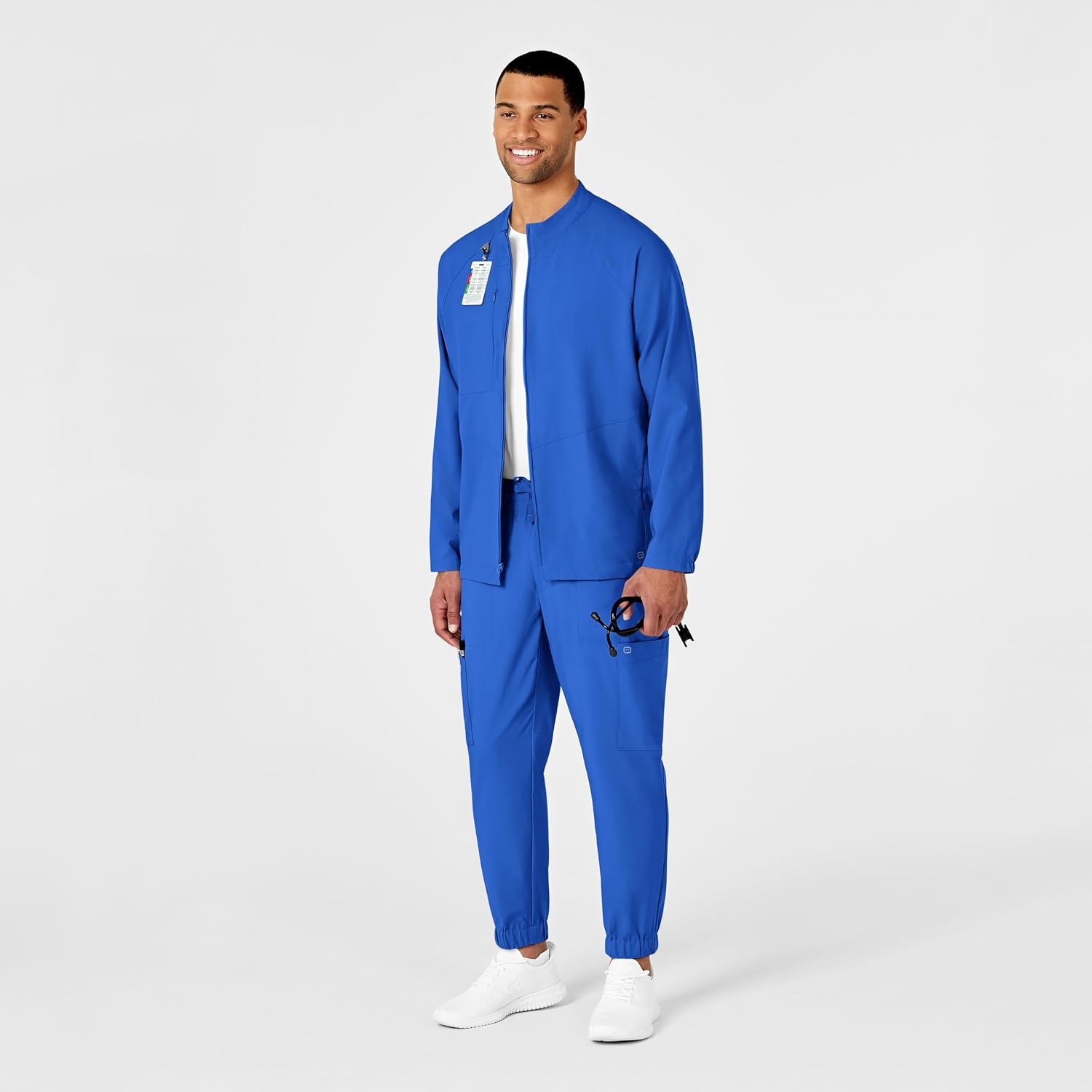 image:imageWINK W123 Mens Zip Front Warm Up JacketRoyal