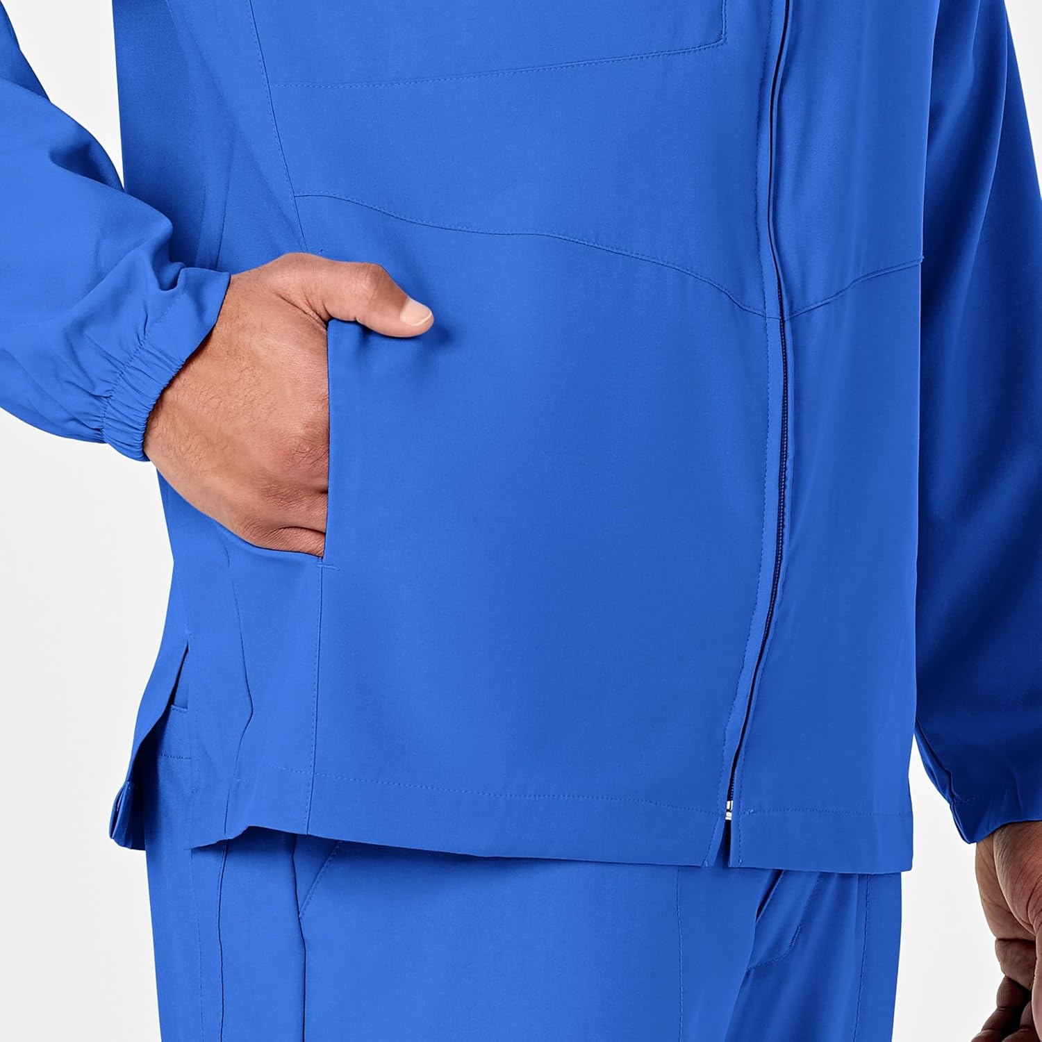 image:imageWINK W123 Mens Zip Front Warm Up JacketRoyal