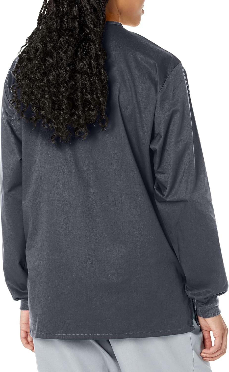 image:imageWink Unisex Adult Snap Front JacketPewter