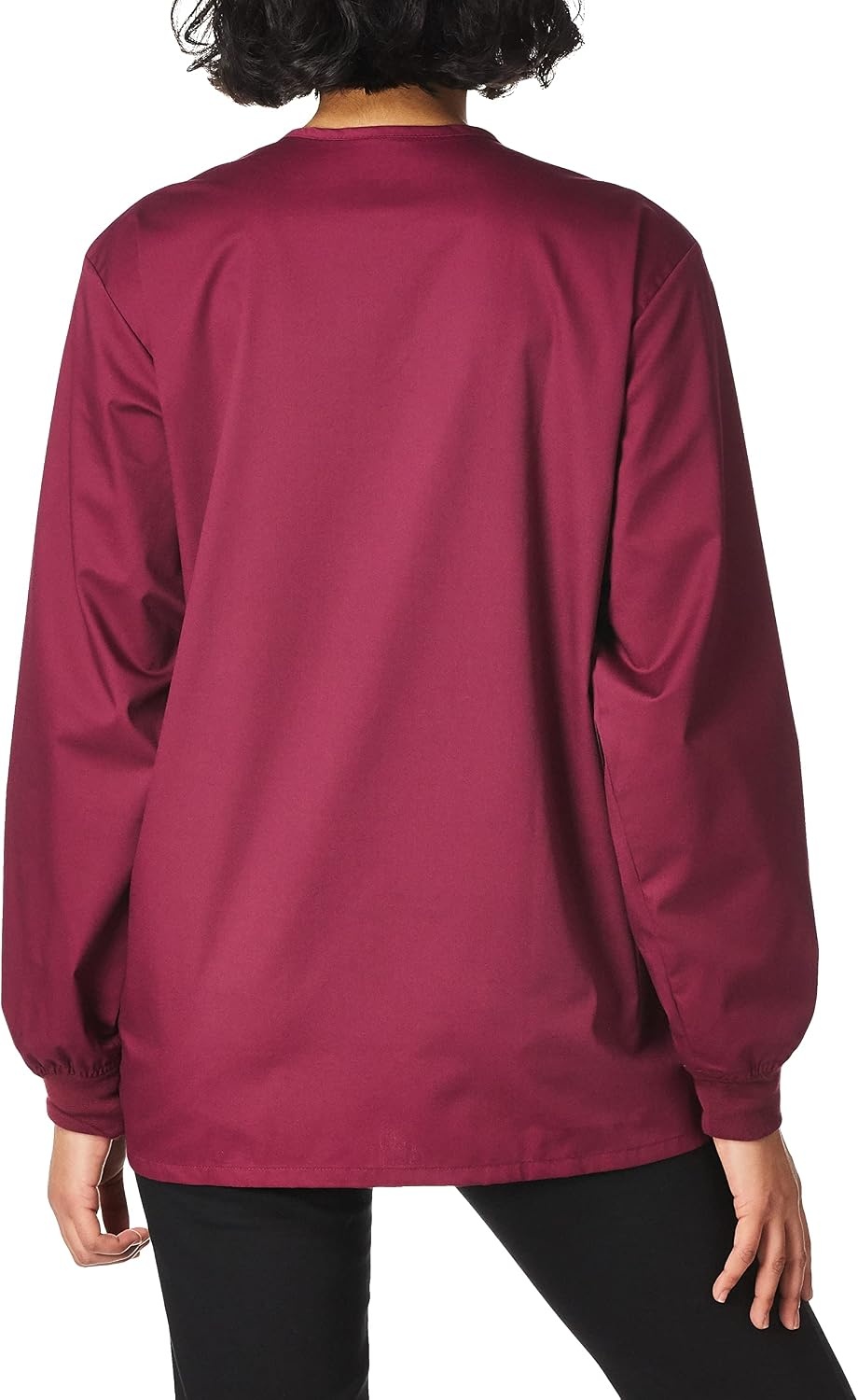 image:imageWink Unisex Adult Snap Front JacketWine