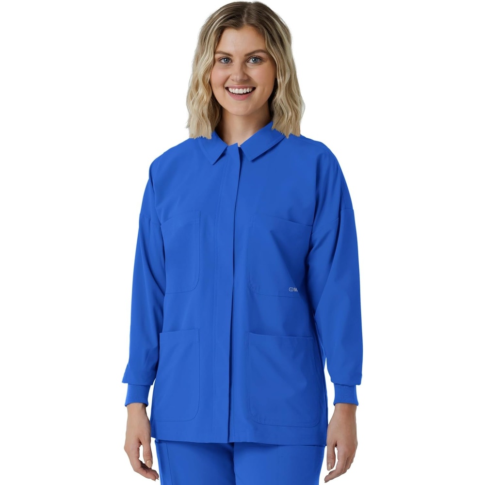image:imageWINK Womens Womens Scrub Shirt JacketRoyal