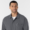 WINK Boundless Men’s Warm Up Scrub Jacket(Pewter)