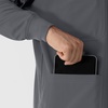 WINK Boundless Men’s Warm Up Scrub Jacket(Pewter)