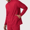 WINK Boundless Men’s Warm Up Scrub Jacket(Red)