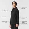 WINK Boundless Women’s Warm Up Scrub Jacket(Black)