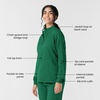 WINK Boundless Women’s Warm Up Scrub Jacket(Hunter)