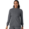 WINK Boundless Women’s Warm Up Scrub Jacket(Pewter)