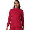 WINK Boundless Women’s Warm Up Scrub Jacket(Red)