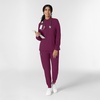 WINK Boundless Women’s Warm Up Scrub Jacket(Wine)