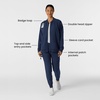 WINK Layers Women’s Bomber Scrub Jacket(Navy)