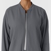 WINK Layers Women’s Bomber Scrub Jacket(Pewter)