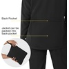 WINK Layers Women’s Germs Happen Packable Scrub Jacket(Black)
