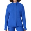 WINK Layers Women’s Germs Happen Packable Scrub Jacket(Royal)