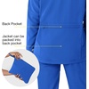 WINK Layers Women’s Germs Happen Packable Scrub Jacket(Royal)