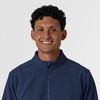 WINK Men’s Men’s Soft Shell Scrub Jacket(Navy)
