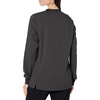 WINK PRO Women’s Snap Front Warm-Up Jacket(Black)