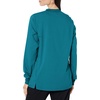 WINK PRO Women’s Snap Front Warm-Up Jacket(Caribbean)