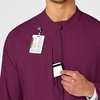 WINK W123 Men’s Zip Front Warm Up Jacket(Wine)