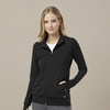 WINK Women’s Women’s Moto Scrub Jacket(Black)