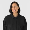 WINK Women’s Women’s Scrub Shirt Jacket(Black)