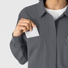 WINK Women’s Women’s Scrub Shirt Jacket(Pewter)
