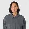 WINK Women’s Women’s Scrub Shirt Jacket(Pewter)