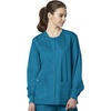 Wink Unisex Adult Snap Front Jacket(Teal Blue)