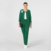Wink W123 Women’s Crew Neck Warm Up Jacket(Hunter)