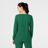 Wink W123 Women’s Crew Neck Warm Up Jacket(Hunter)